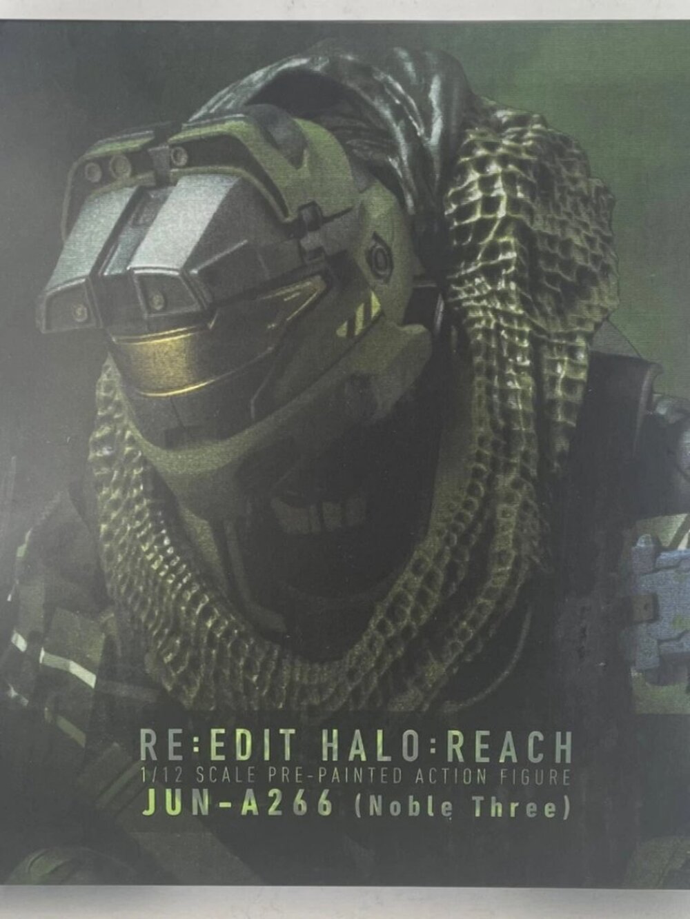 Halo Reach Jun-A266 Noble Three Re:Edit 6" Figure w/ Weapon Toy - Picture 9 of 9